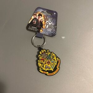 Harry Potter Hogwarts Soft Touch PVC Keychain Key Ring NWT